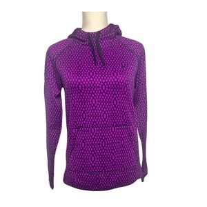Nike Thera Fit Purple Black Hooded Sweatshirt Women's XS